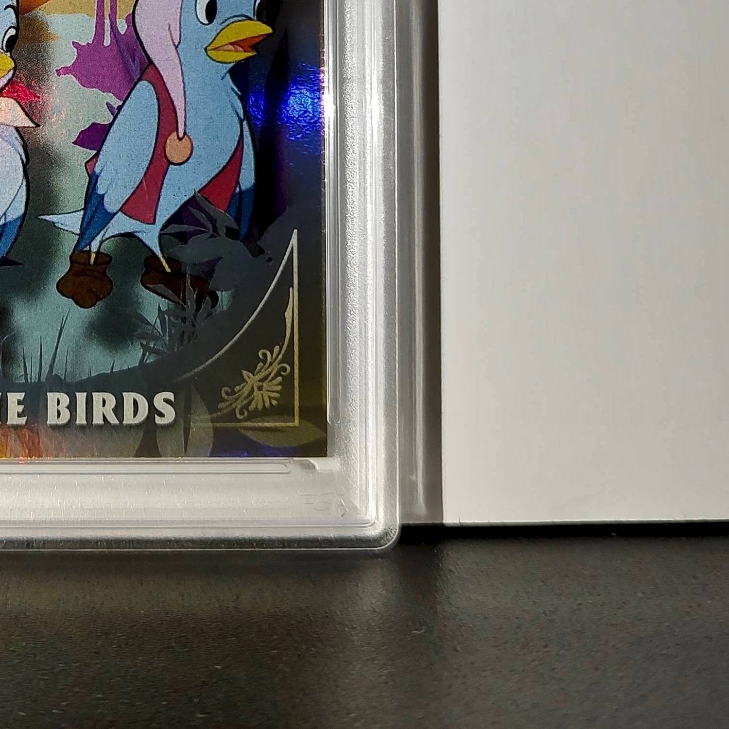 The Birds 2025 Topps Disney #FF-5 Furry Friends Card Cinderella PSA 9