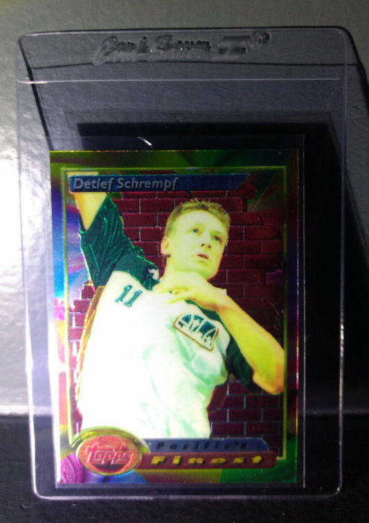 1993-94 Topps Finest Detlef Schrempf #128 Pacific's Finest Basketball Card