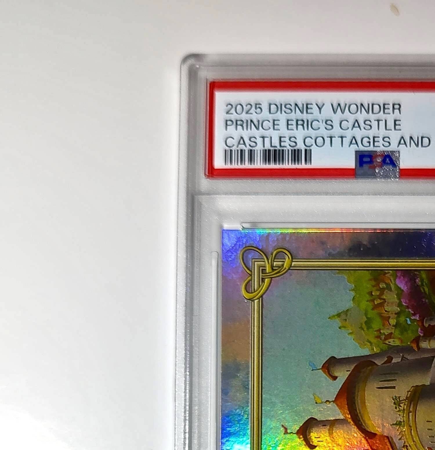 Prince Eric's Castle 2025 Topps Disney #C-7 Card The Little Mermaid PSA 9 MT