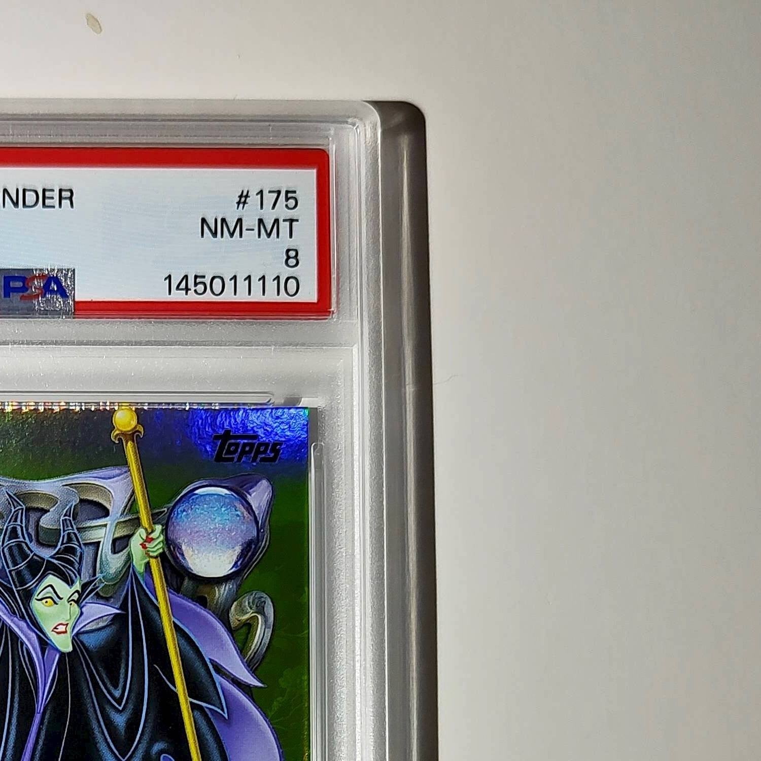 Maleficent 2025 Topps Disney Wonder #175 Card Sleeping Beauty PSA 8