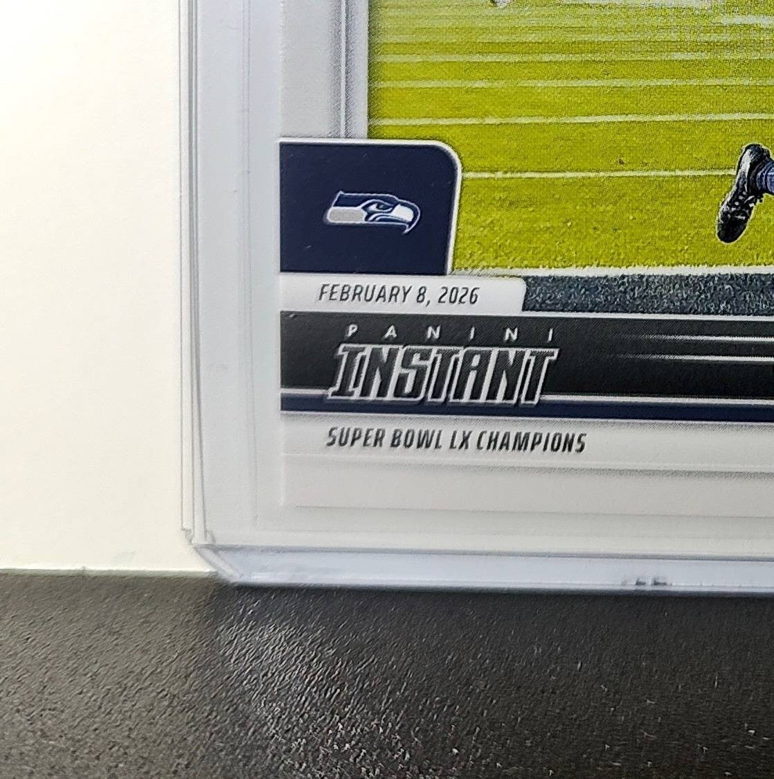 Uchenna Nwosu 2026 Panini NFL Super Bowl LIX Champions #18 Card Seattle Seahawks