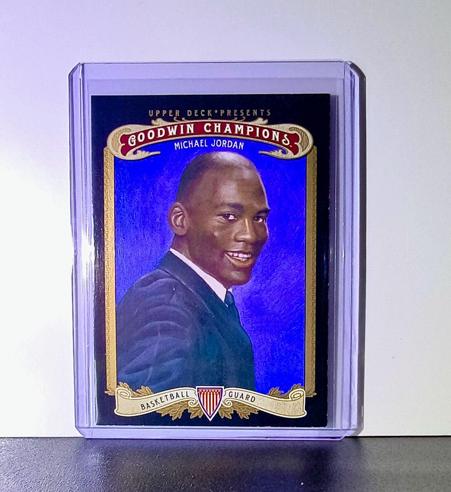 Michael Jordan 2012 Upper Deck Goodwin Champions #123 Card Chicago Bulls