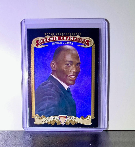 Michael Jordan 2012 Upper Deck Goodwin Champions #123 Card Chicago Bulls
