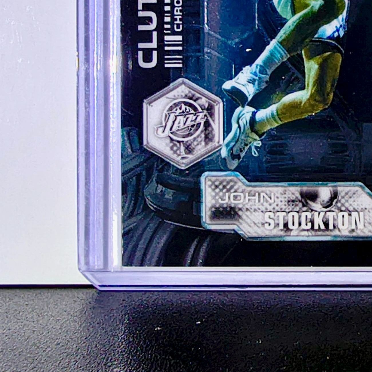John Stockton 2025-26 NBA Topps Chrome Update Clutch Gene #CG-30 Card Utah Jazz