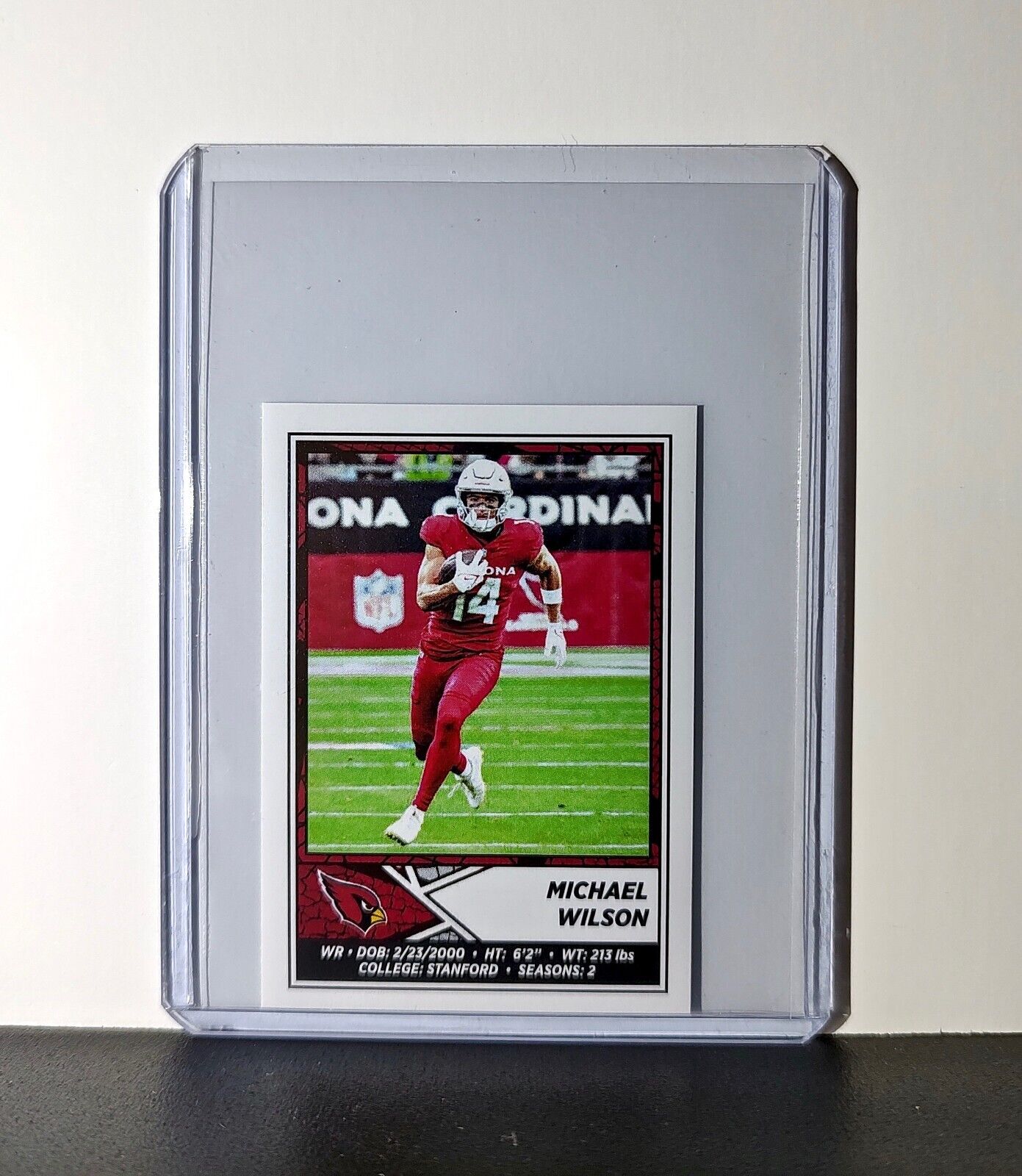 Michael Wilson 2024 Panini NFL Sticker #493 Arizona Cardinals