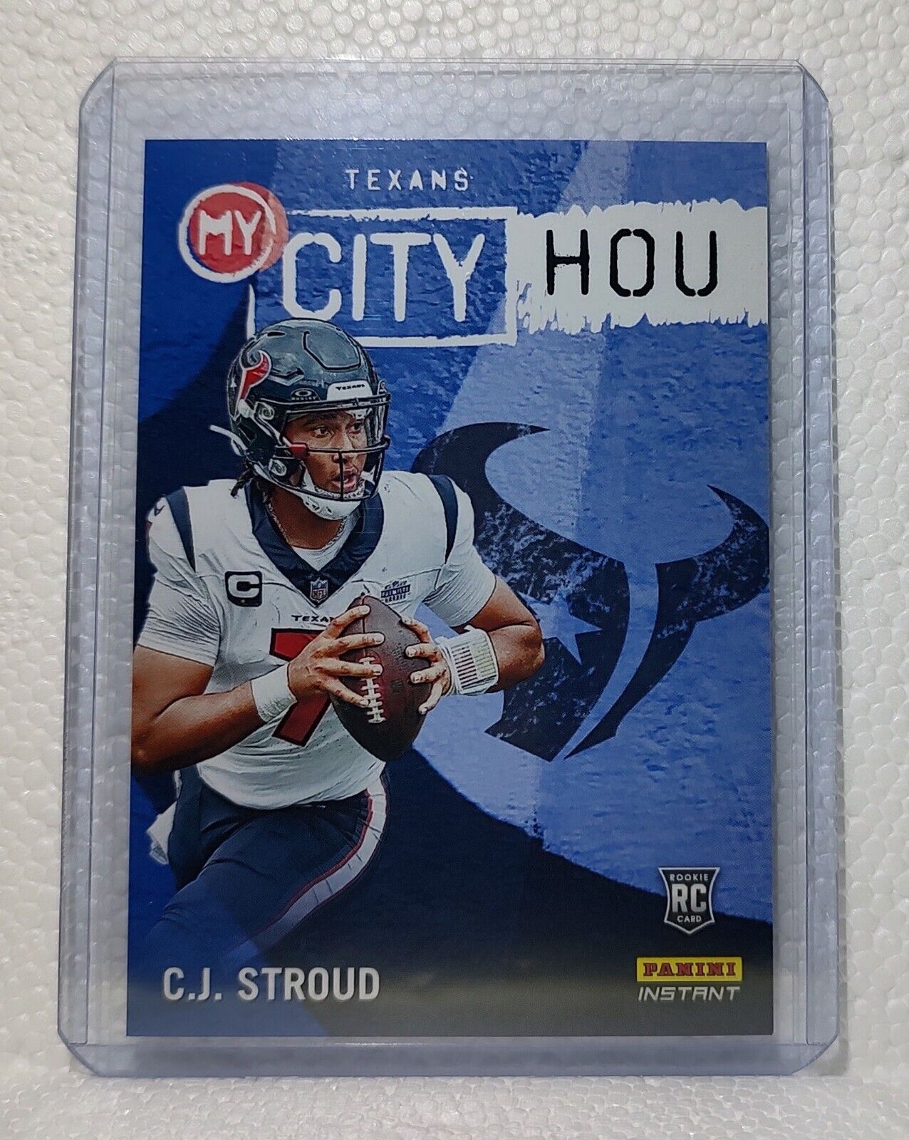 C.J. Stroud 2023 Panini NFL #9 My City Football Card Houston Texans 1/344