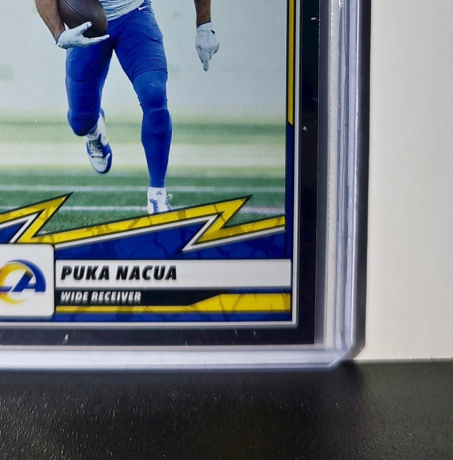 Puka Nacua 2025 Panini NFL #19 Foil Sticker Card Los Angeles Rams