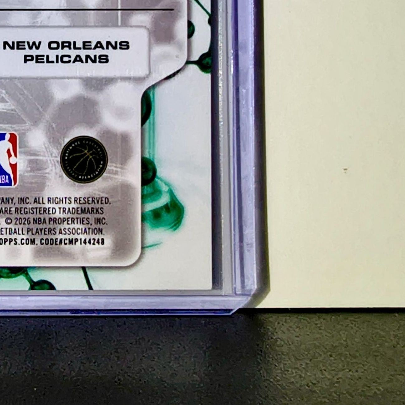 Jeremiah Fears Rookie 2025-26 NBA Topps Chrome Update Clutch Gene #CG-17 Card