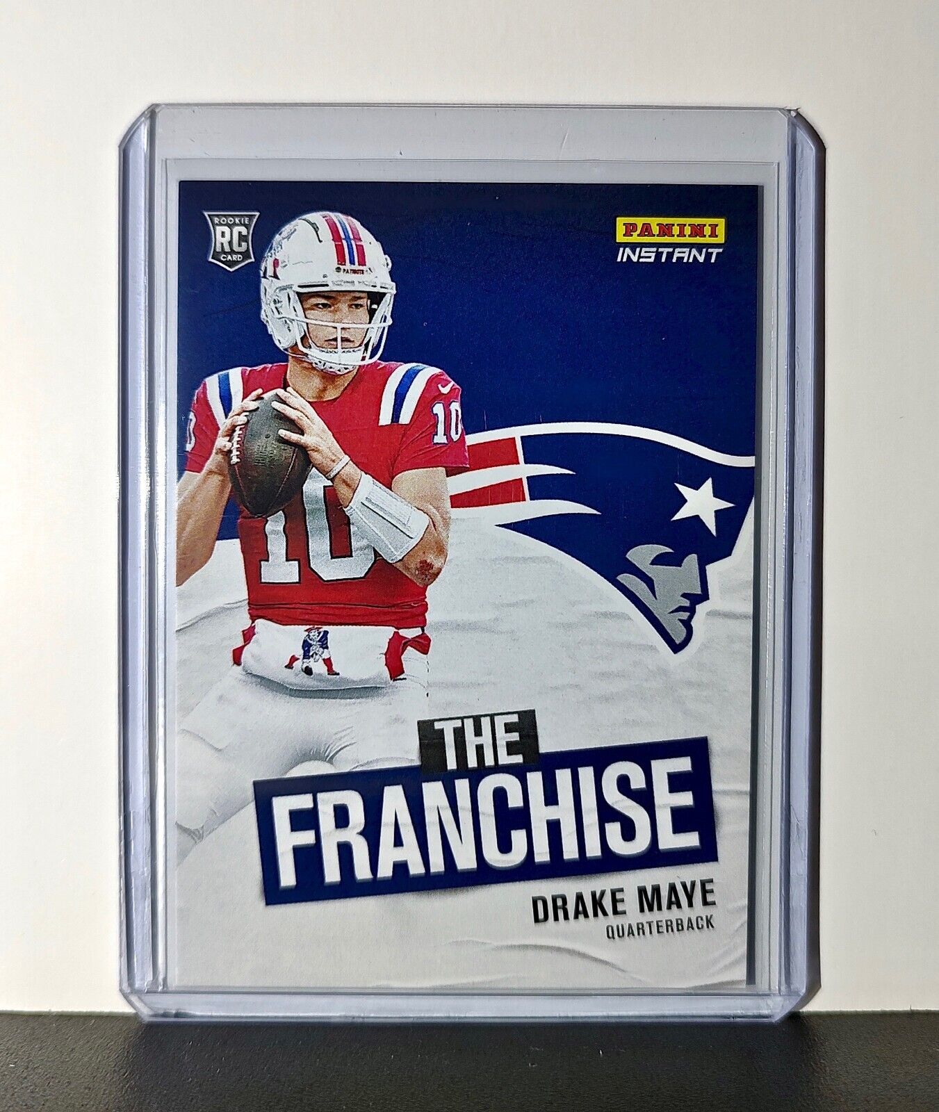 Drake Maye Rookie 2024 Panini The Franchise NFL #4 Football Panthers 1 of 319