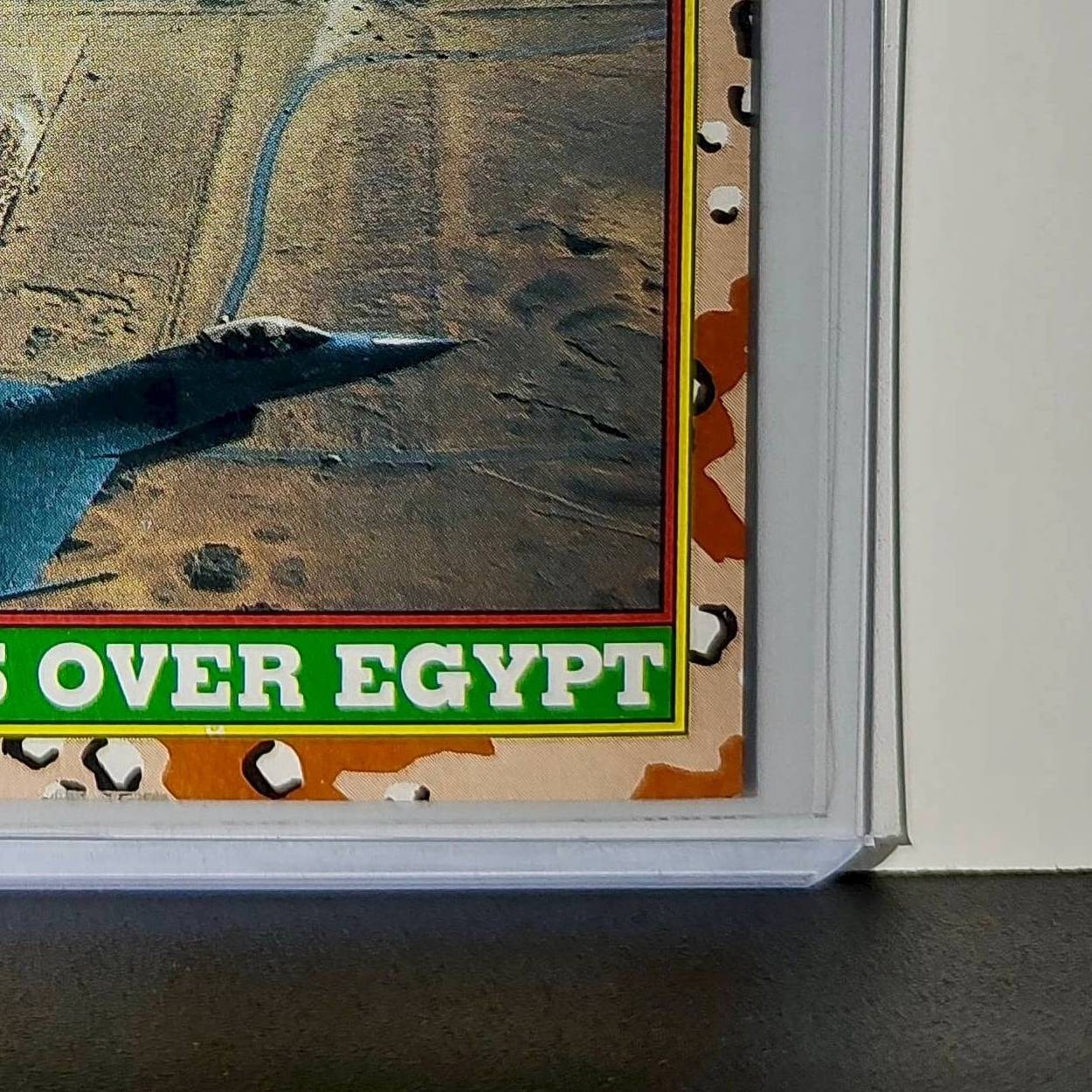 Wings Over Egypt 1991 Topps Desert Storm #31 Card