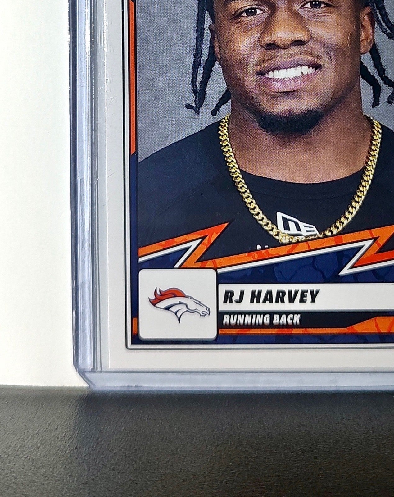 RJ Harvey Rookie 2025 Panini NFL #89 Sticker Card Denver Broncos