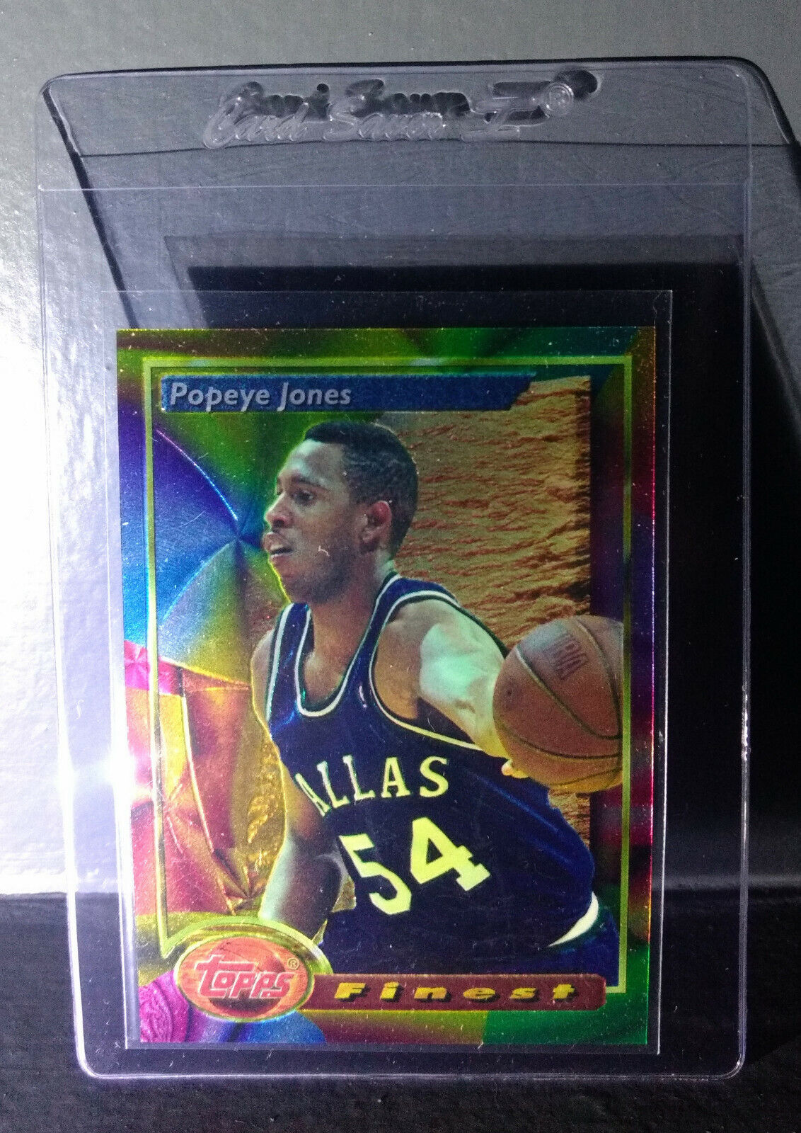 1993-94 Topps Finest Popeye Jones #156 Rookie Basketball Card