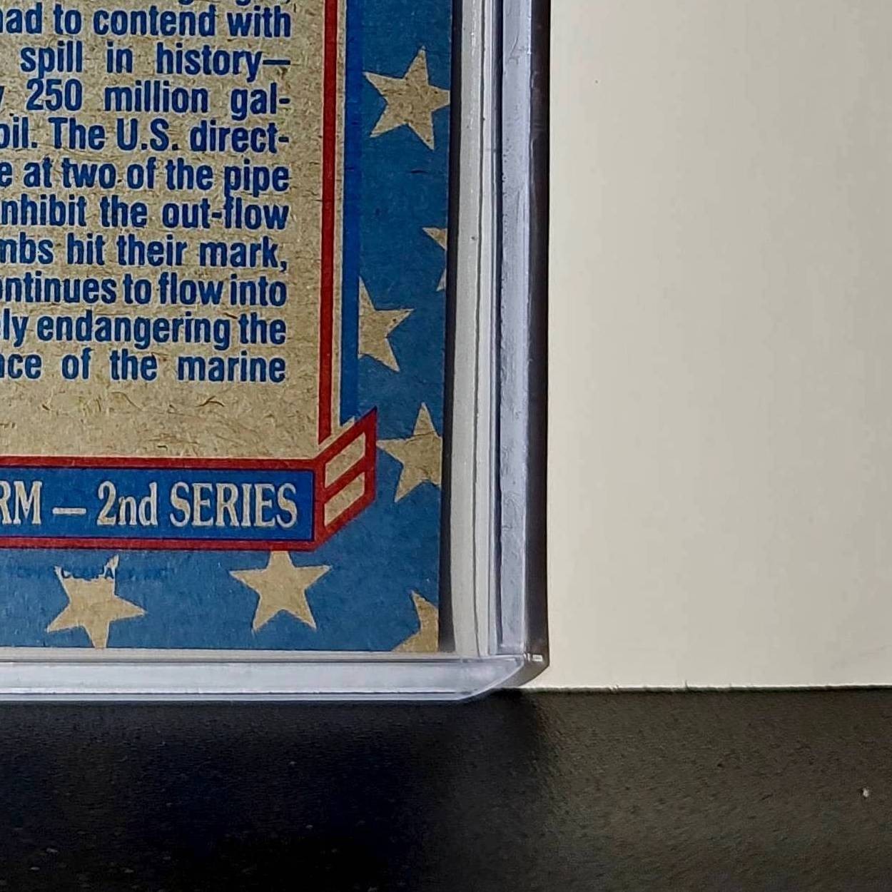 Stopping the Oil’s Flow 1991 Topps Desert Storm #170 Card
