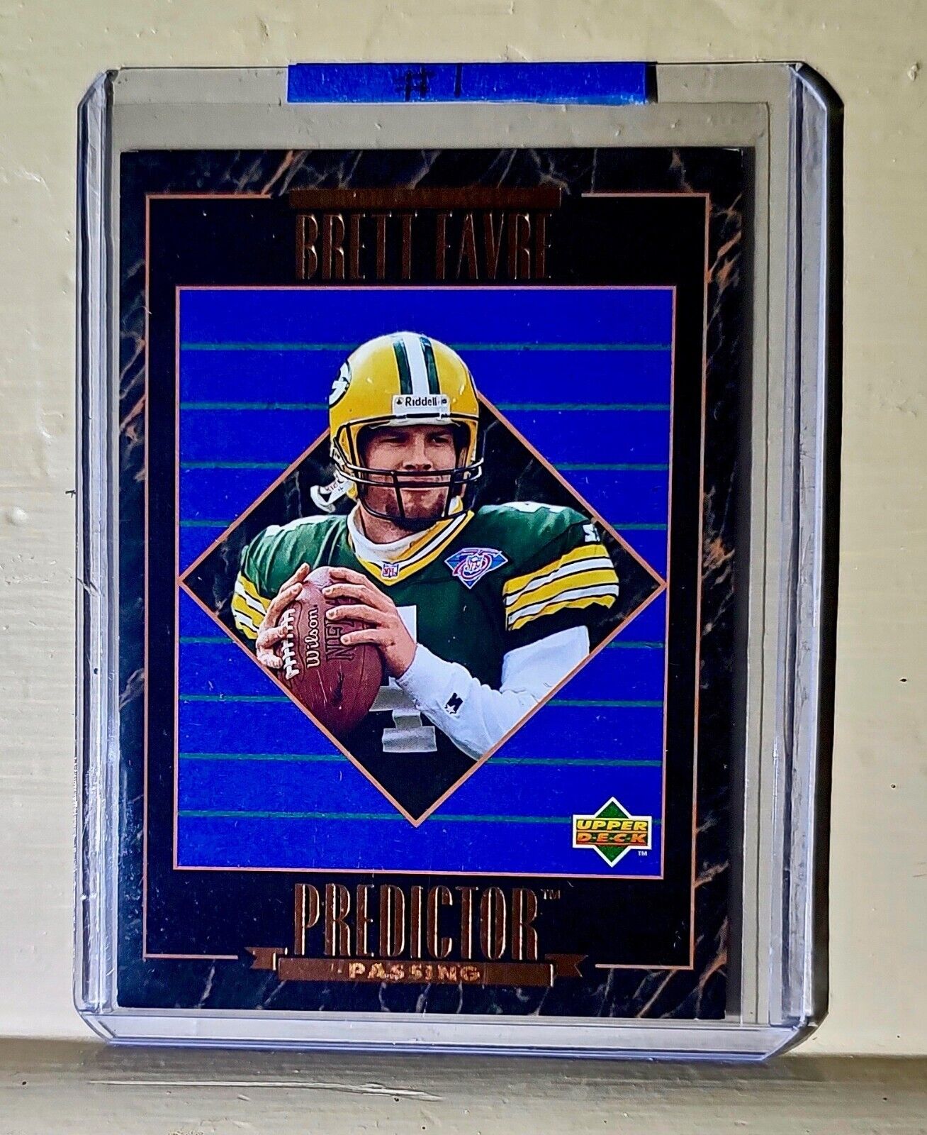 Brett Favre 1995 Upper Deck Predictor #RP6 NFL Football Card Green Bay Packers