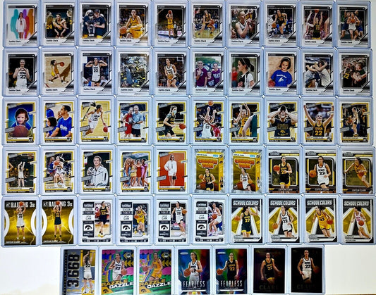 Caitlin Clark Panini Collection Complete Set 2024 Basketball Cards Iowa Hawkeyes
