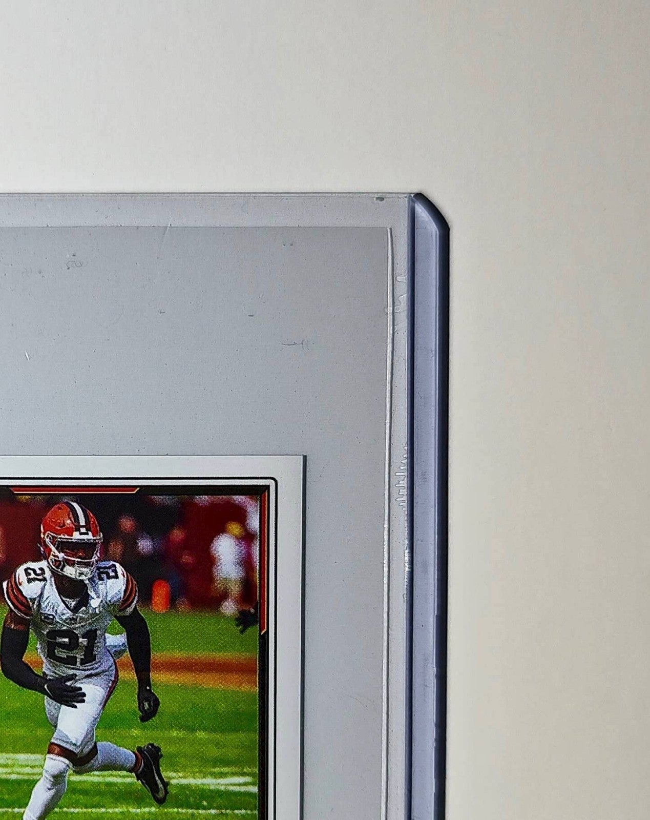 Denzel Ward 2025 Panini NFL #145 Sticker Cleveland Browns