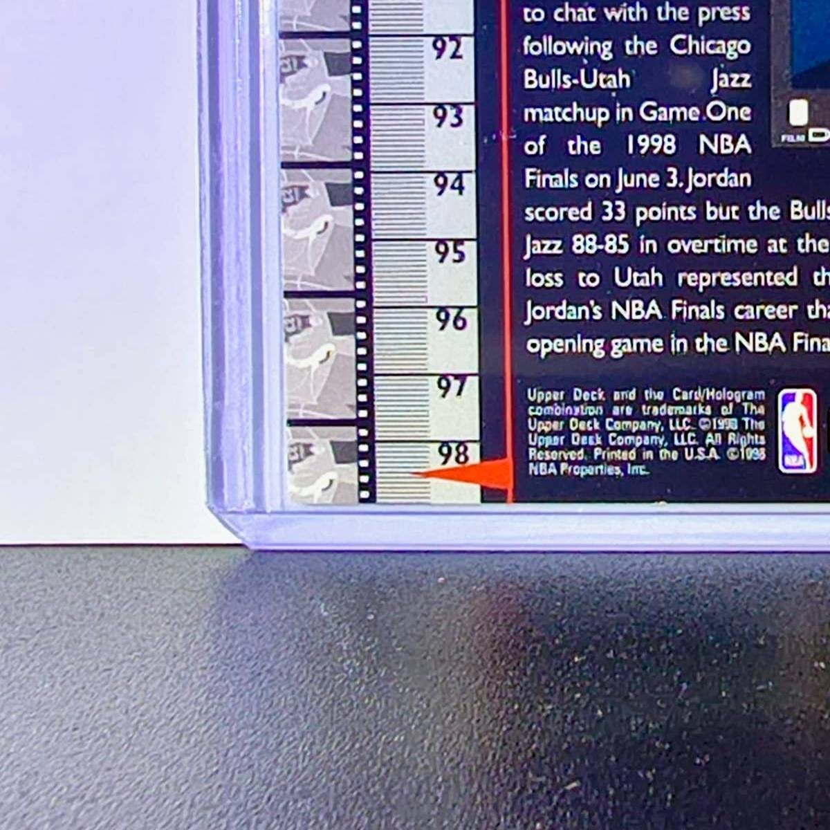 Michael Jordan 1998-99 Upper Deck MJ Timeframe #116 Basketball Card Bulls