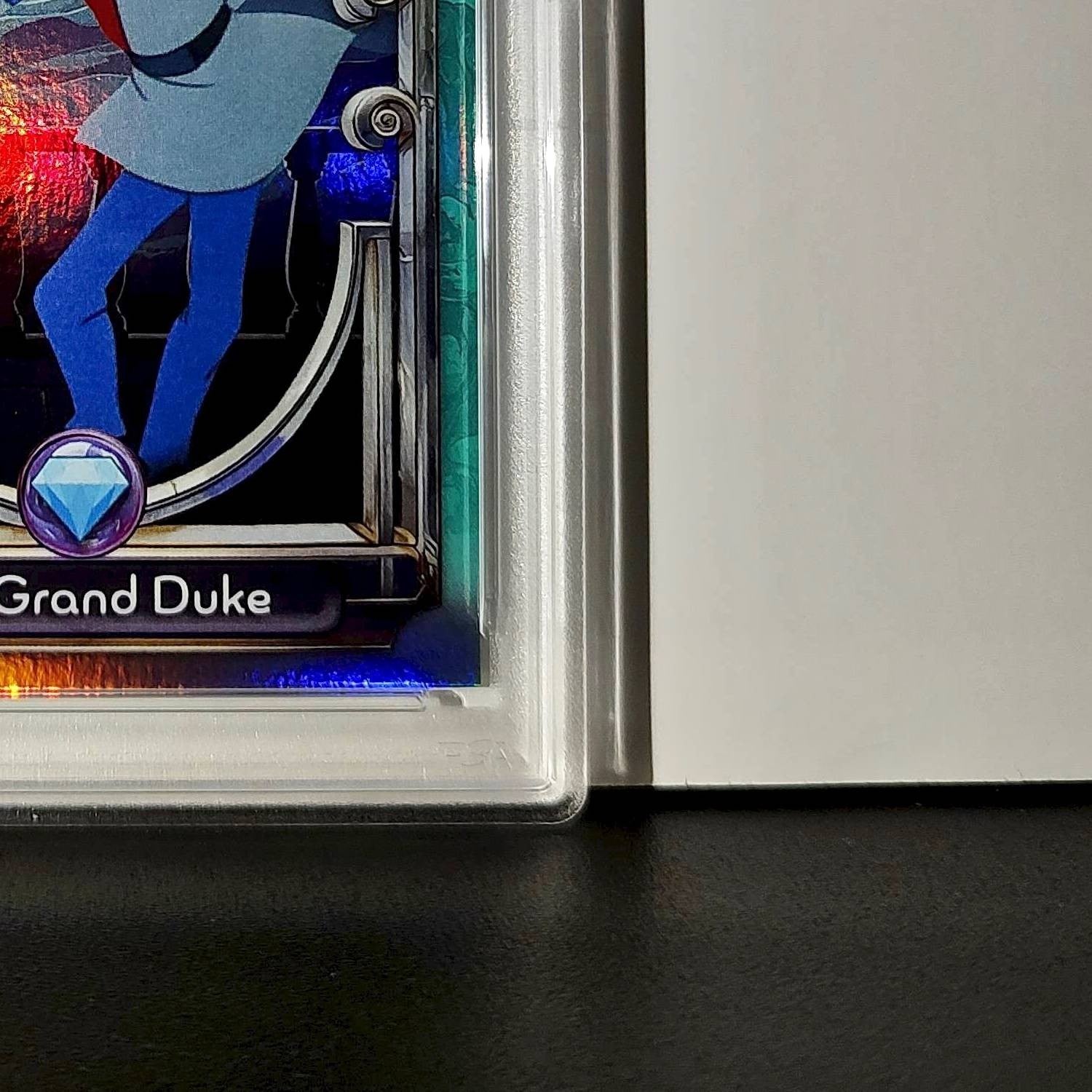 The Grand Duke 2025 Topps Disney Wonder #113 Diamond Card Cinderella PSA 9