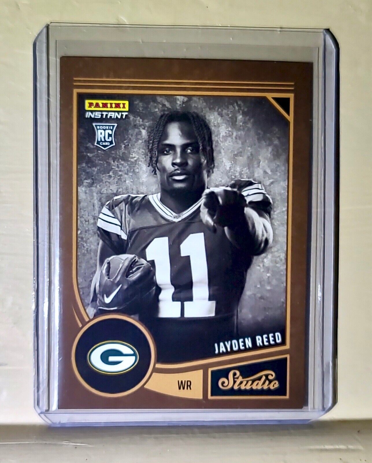 Jayden Reed 2023 Panini NFL Studio Rookies #25 Rookie Card 1/370