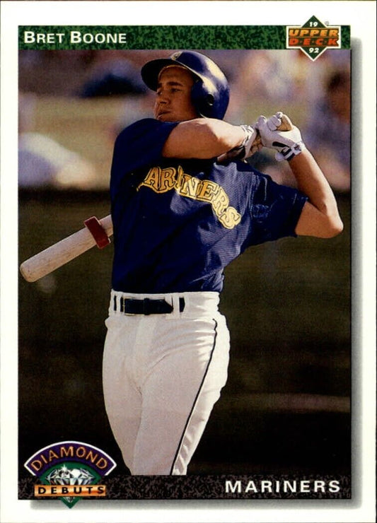 Bret Boone 1992 Upper Deck MLB #771 Baseball Card Seattle Mariners