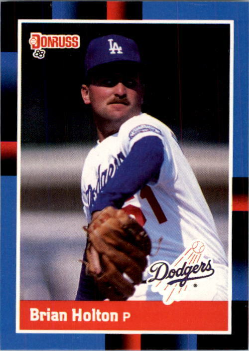 1988 Brian Holton Donruss Baseball Card #402