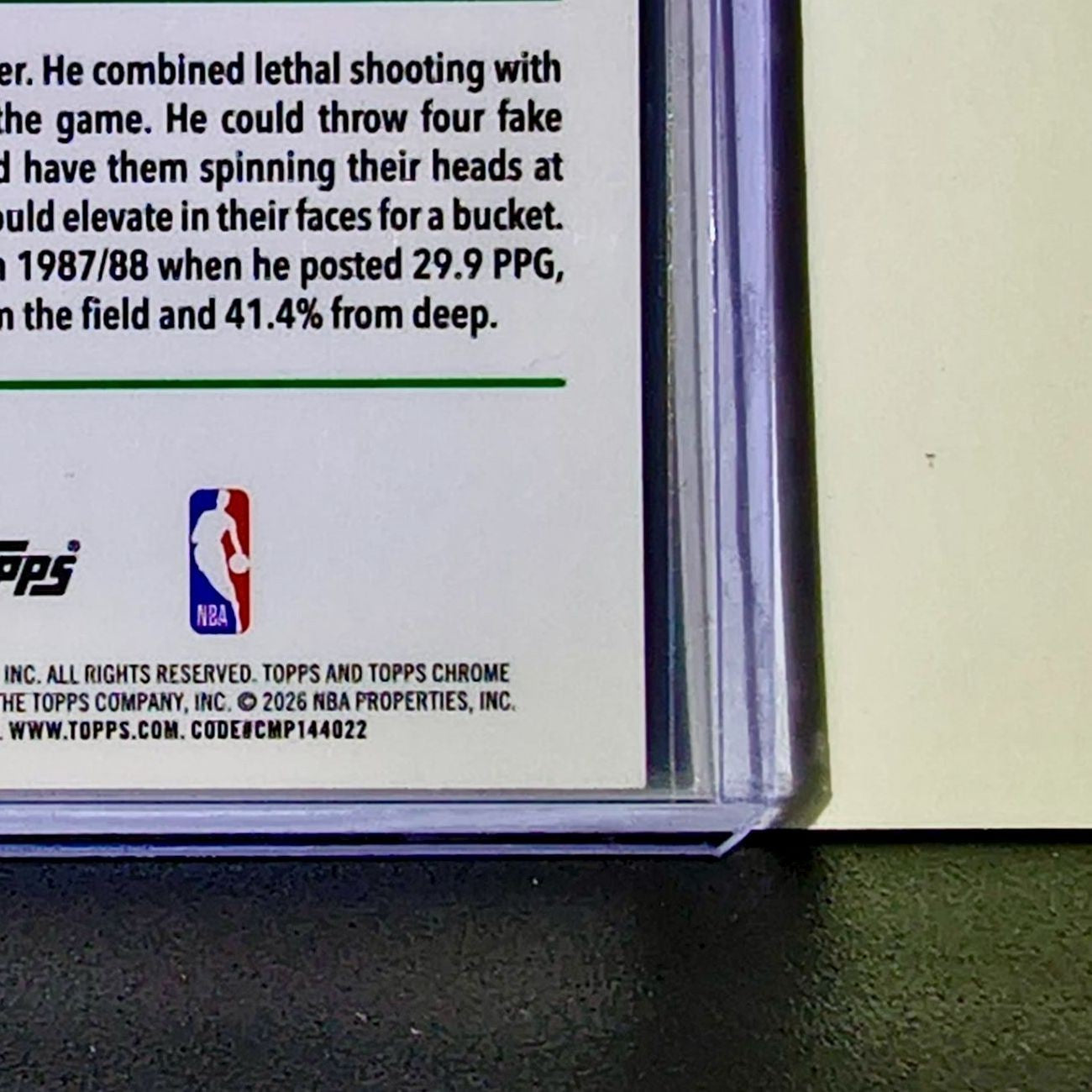 Larry Bird 2025-26 NBA Topps Chrome Update #143 Basketball Card Boston Celtics