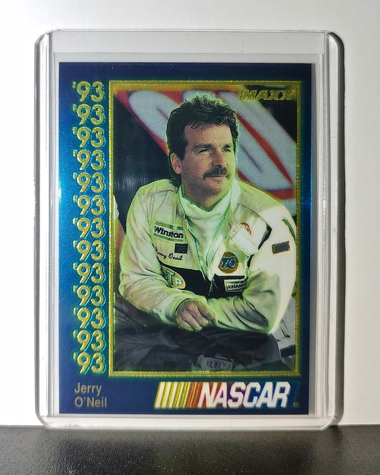Jerry O'Neil 1993 Maxx Premier Plus Racing #38 NASCAR Card Aroneck Racing