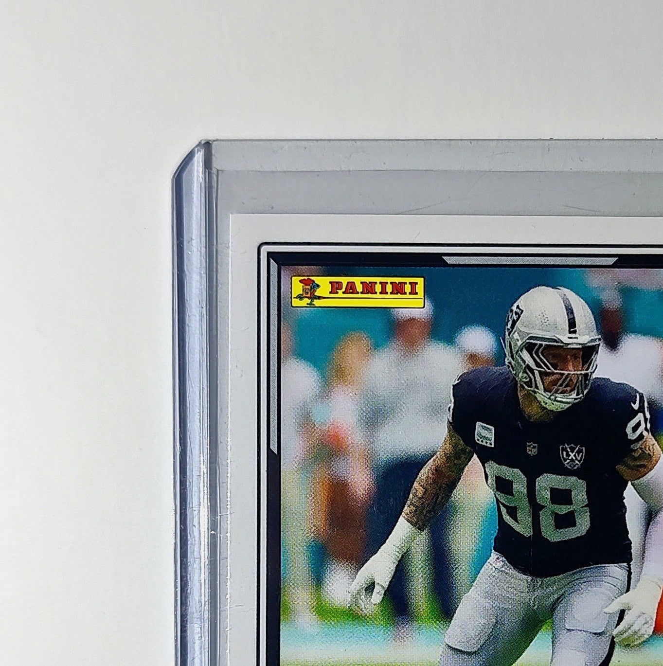 Maxx Crosby 2025 Panini NFL #42 Sticker Card Las Vegas Raiders