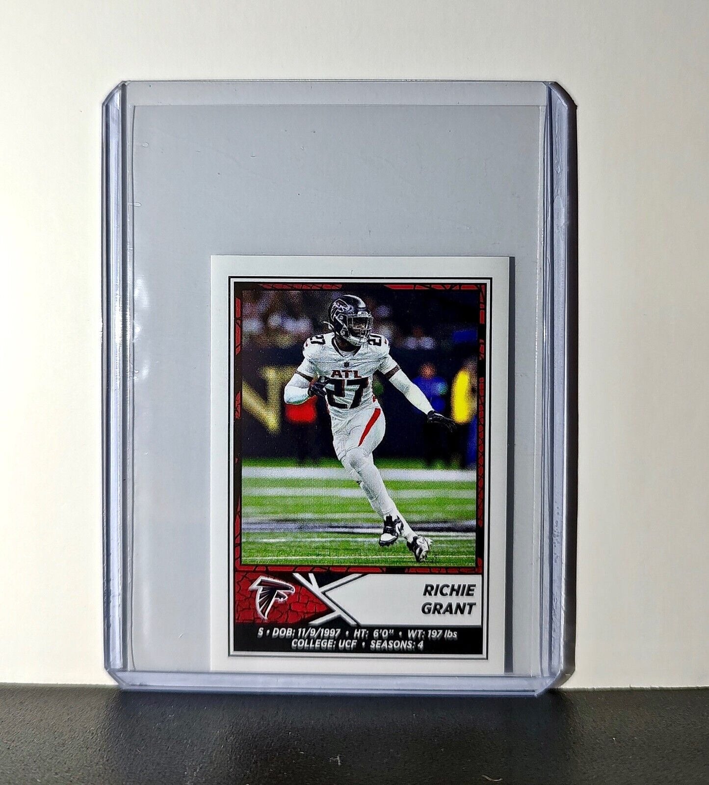 Richie Grant 2024 Panini NFL Sticker #439 Atlanta Falcons