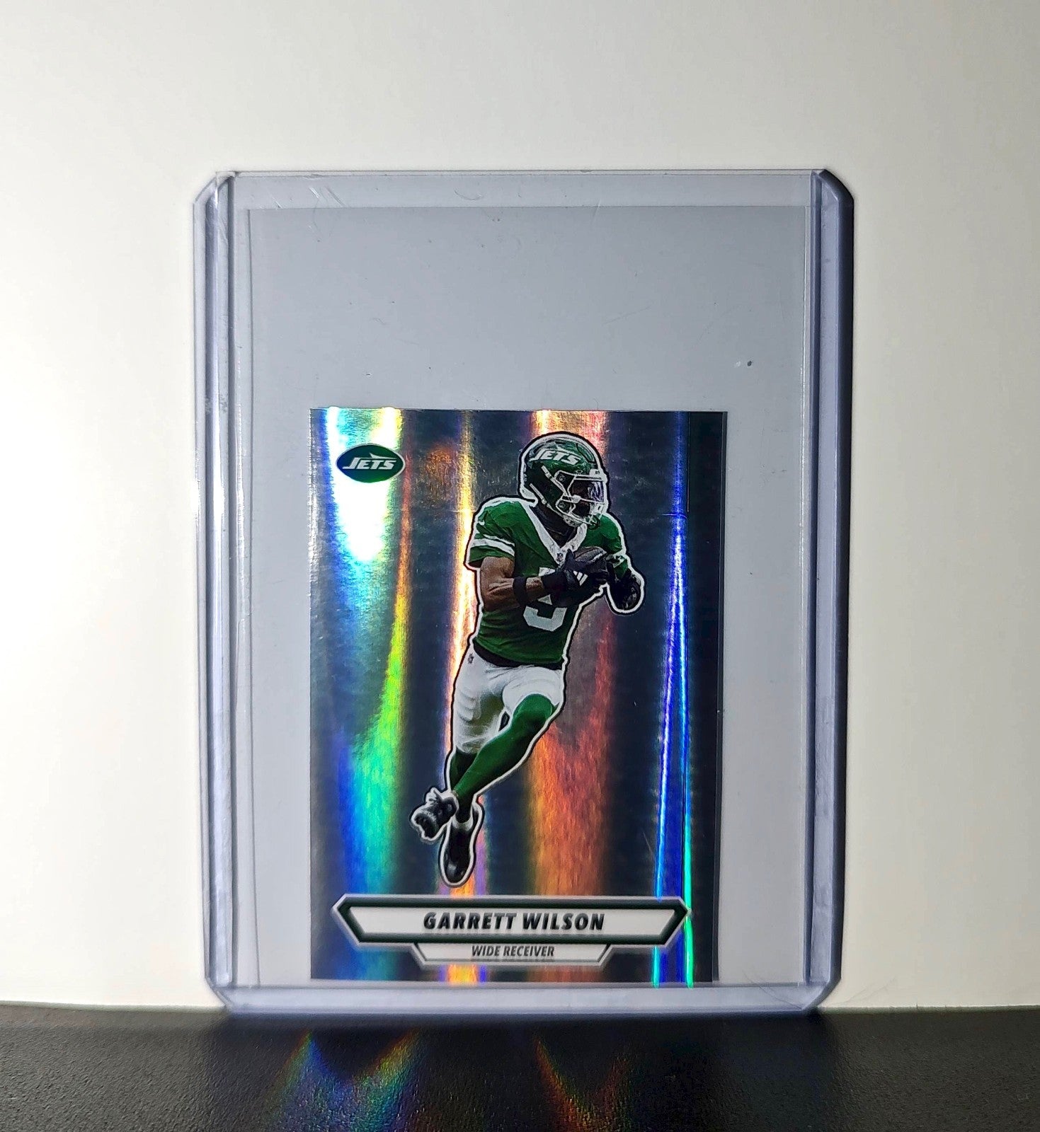 Garrett Wilson 2025 Panini NFL #101 Foil Sticker New York Jets