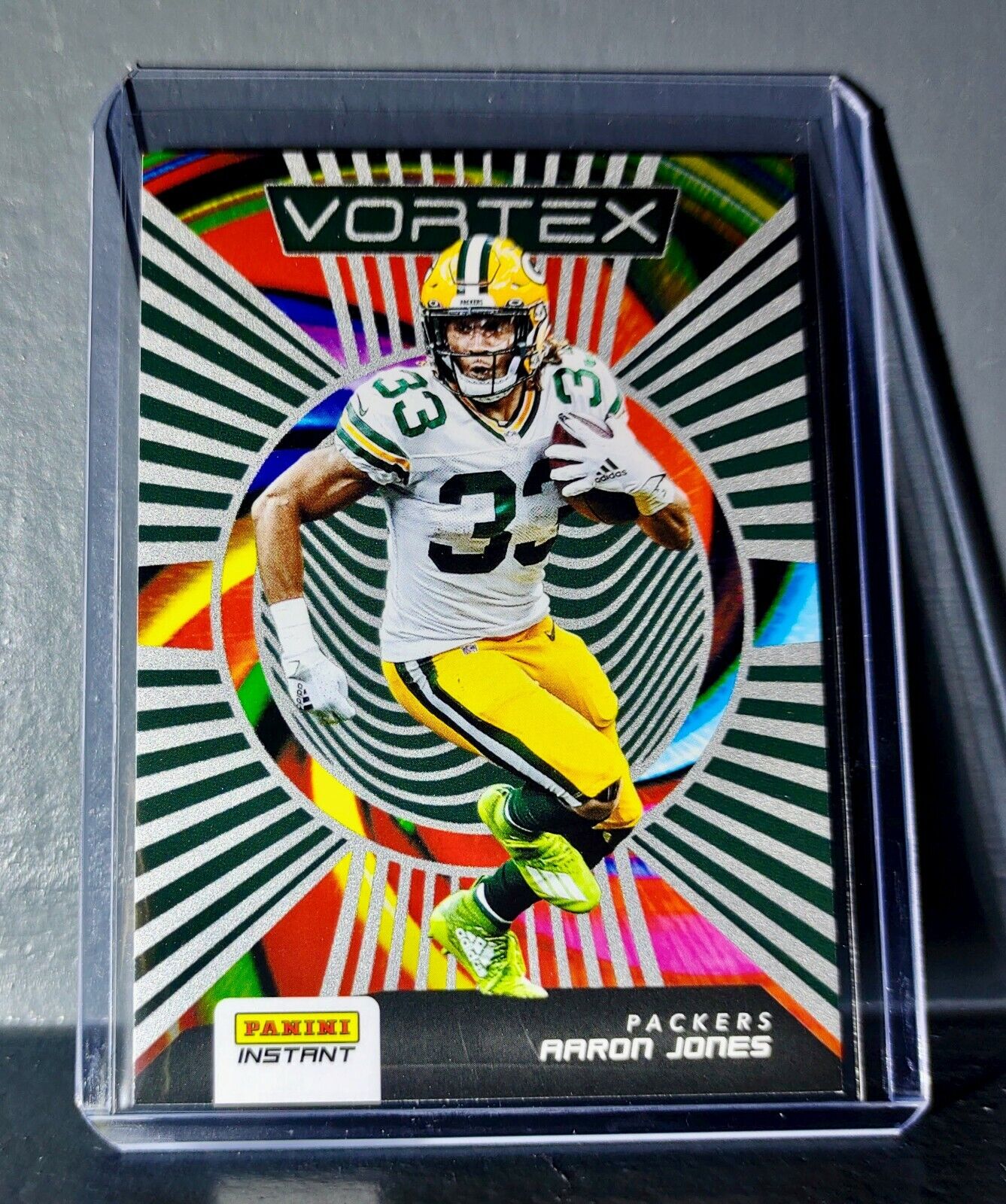 Aaron Jones 2020 Panini NFL Instant Vortex #18 Football Card 1/935