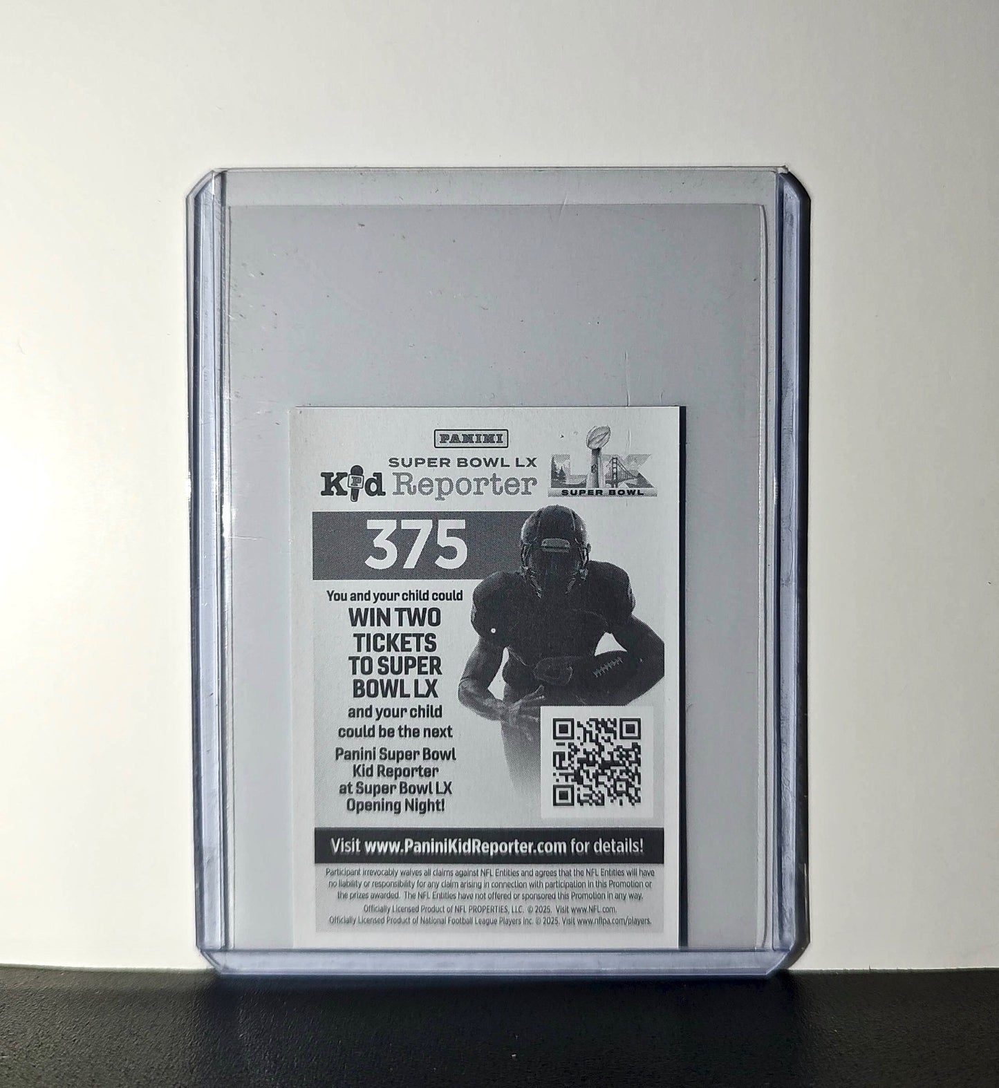 Amon-Ra St. Brown 2025 Panini NFL #375 Foil Sticker Detroit Lions