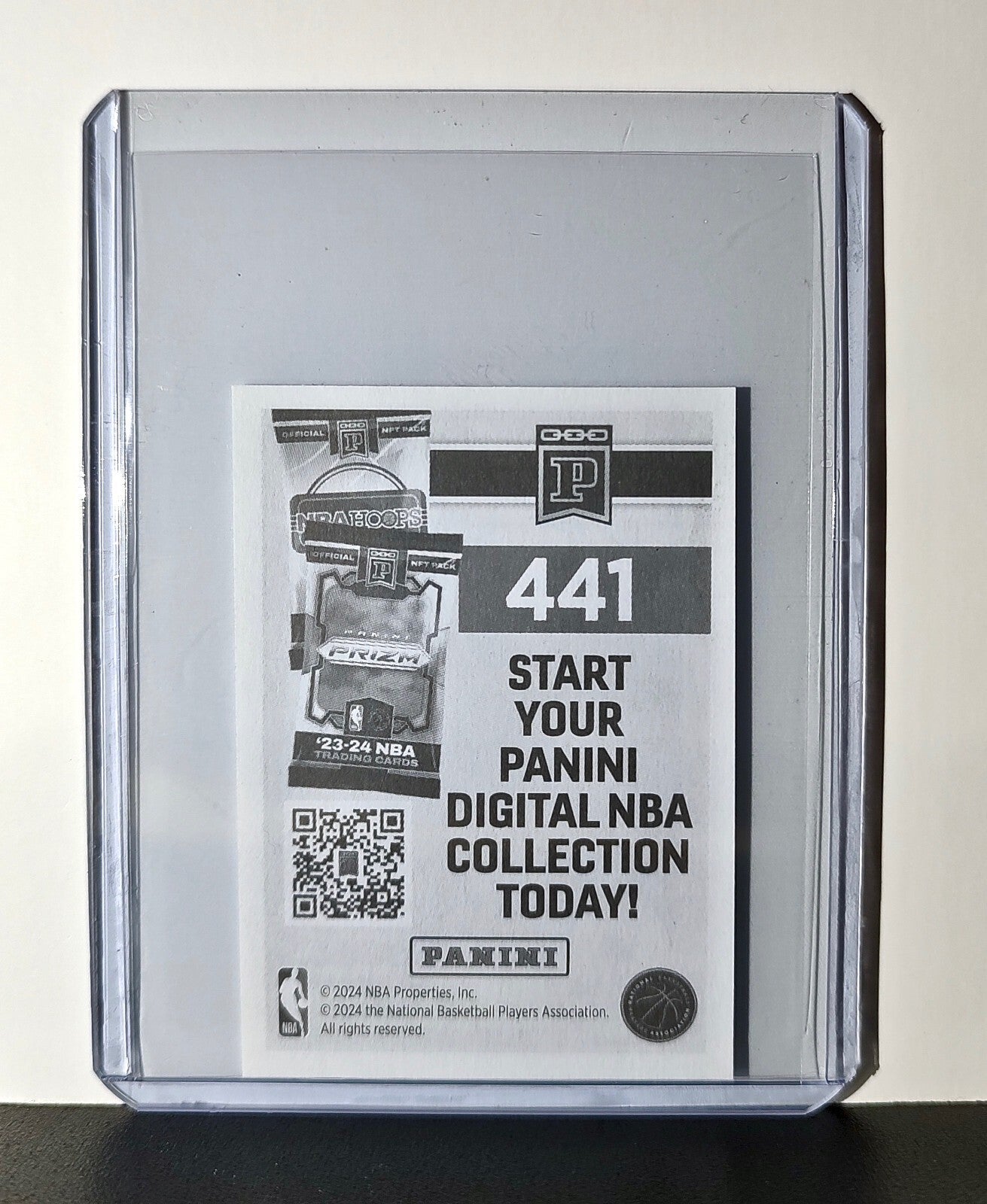 Toumani Camara 2024-25 Panini NBA #441 Sticker Portland Trail Blazers