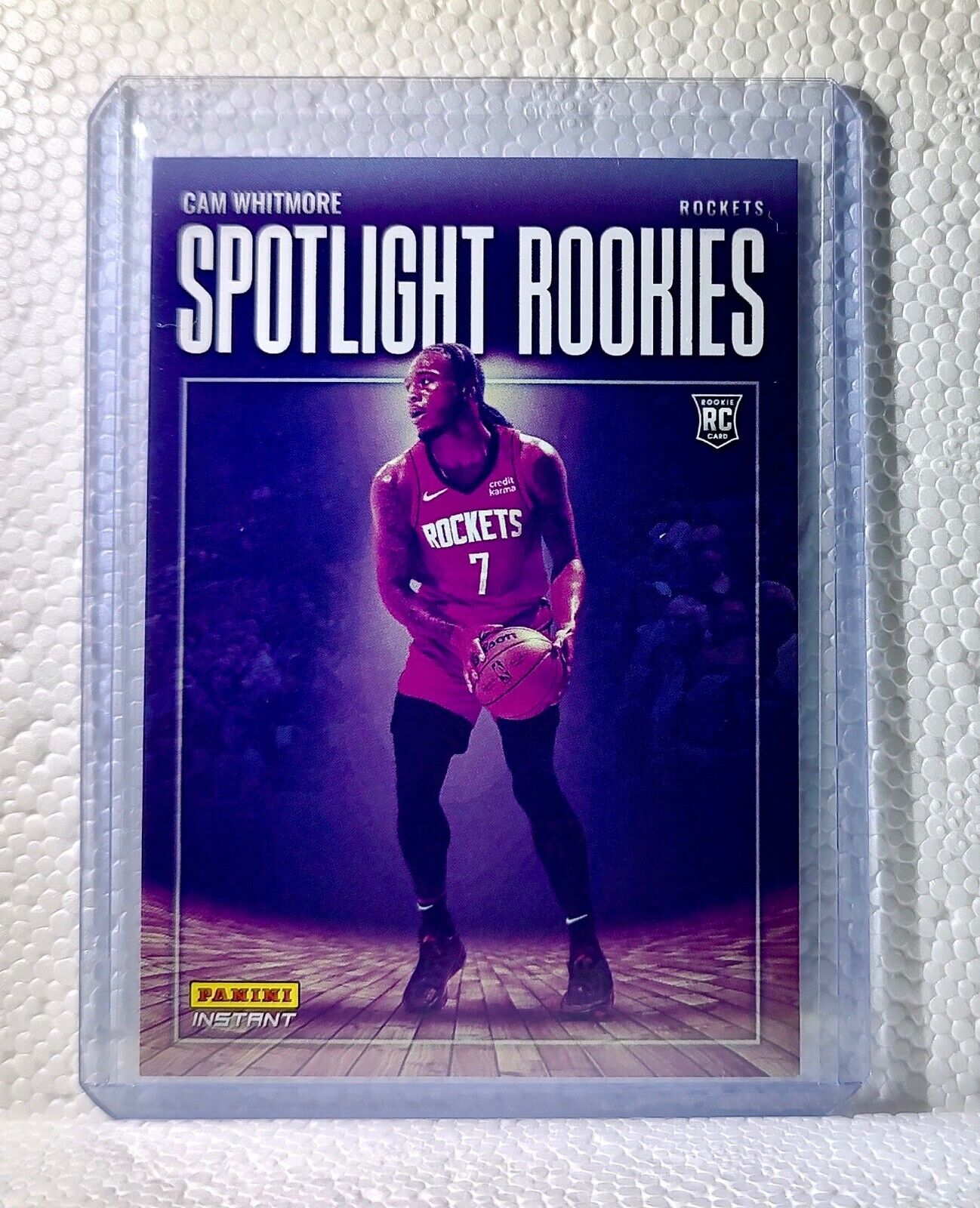 Cam Whitmore 2023-24 Panini #20 NBA Spotlight Rookies Basketball Card 1/209