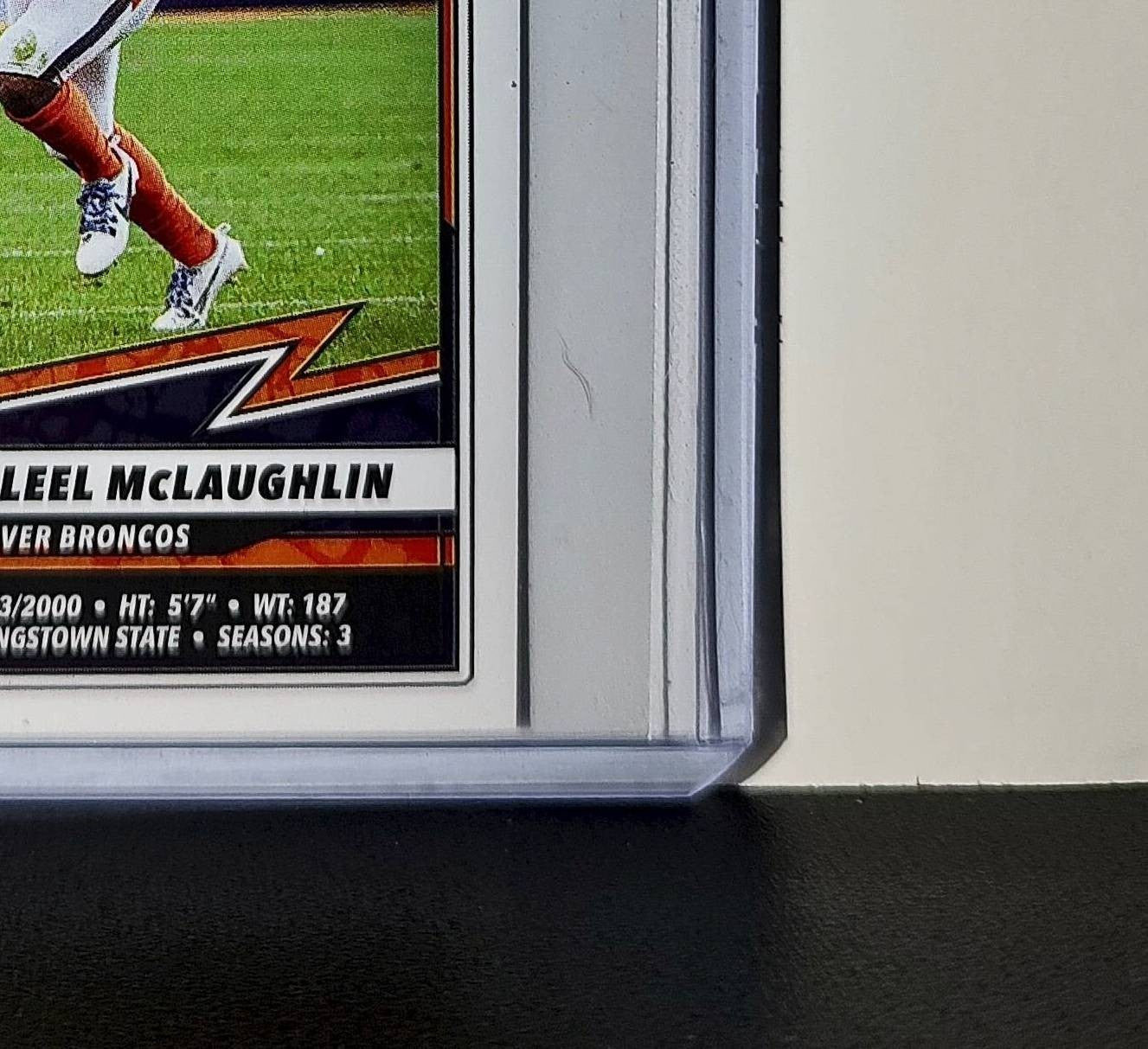Jaleel McLaughlin 2025 Panini NFL #233 Sticker Denver Broncos