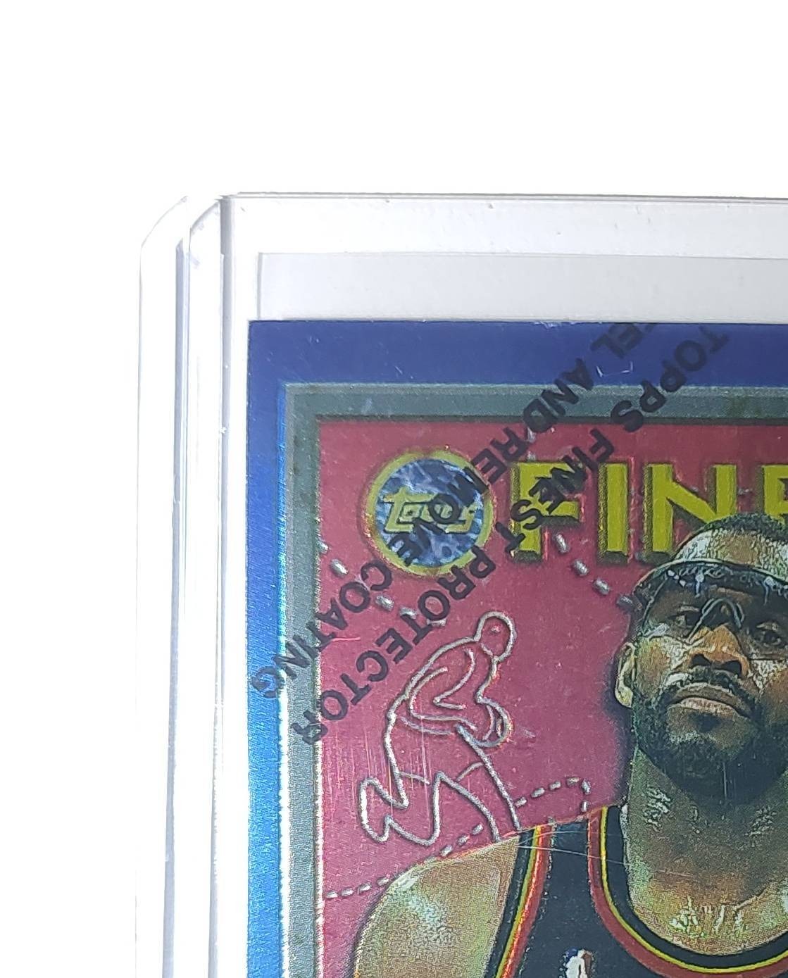 Grant Long 1995-96 Topps Finest NBA #244 Card Atlanta Hawks