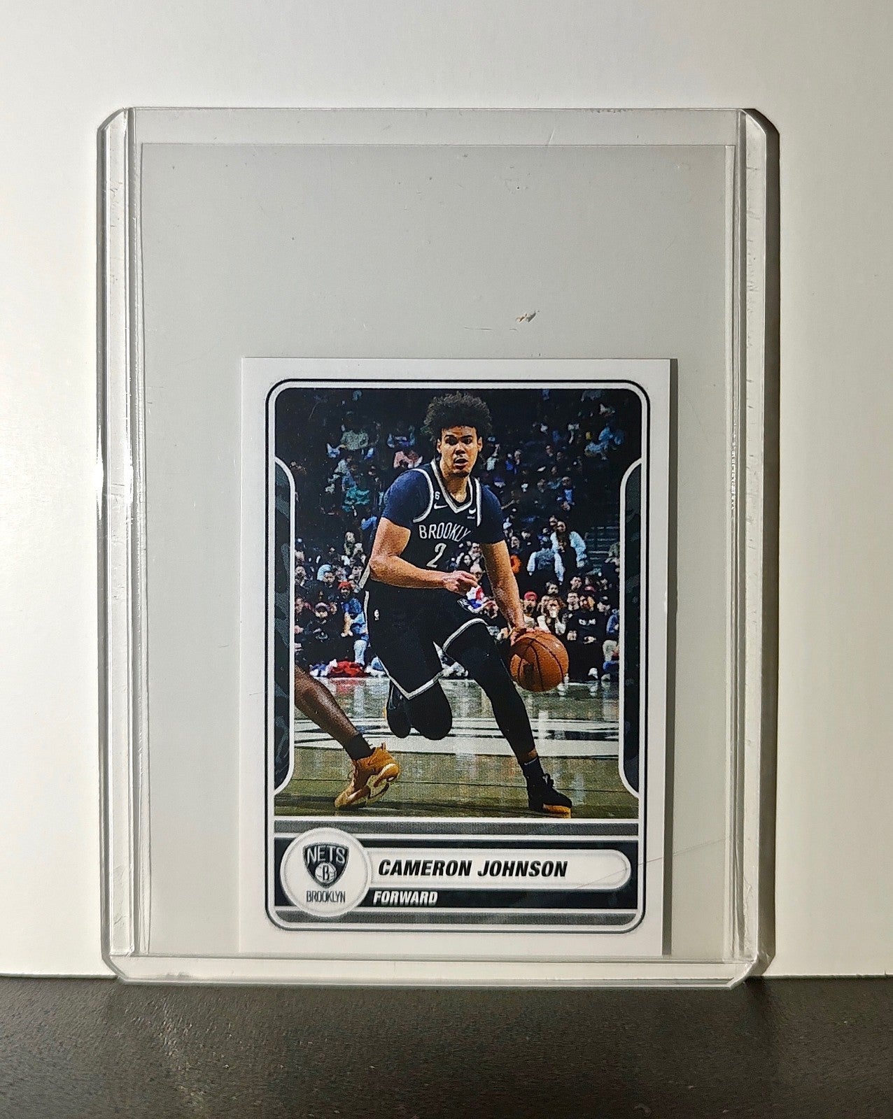 Cameron Johnson 2023-24 Panini NBA #130 Sticker Brooklyn Nets