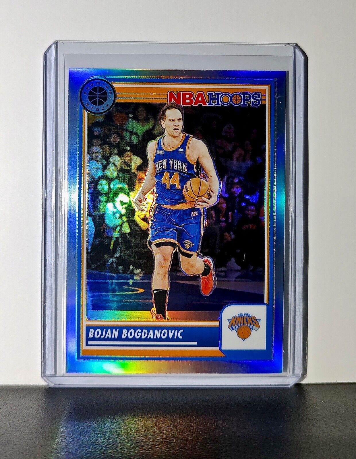 Bojan Bogdanovic 2023-24 Panini Premium Stock NBA Hoops #208 Prizm Refractor