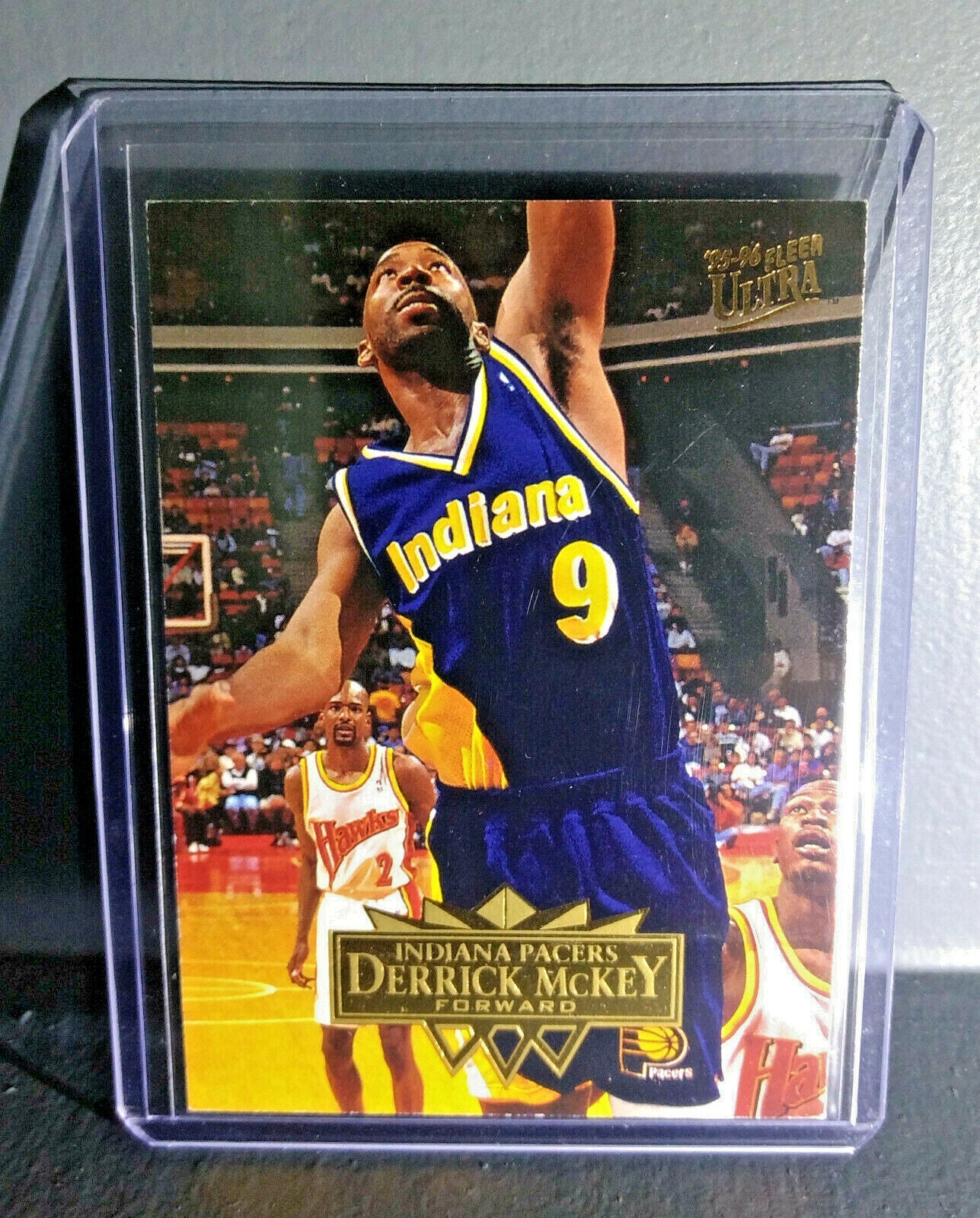 1995-96 Derrick McKey Fleer Ultra #75 Basketball Card