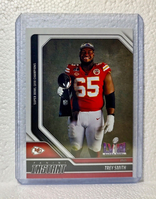 Trey Smith 2023 Panini NFL Superbowl Champions #20 Card Kansas City Chiefs