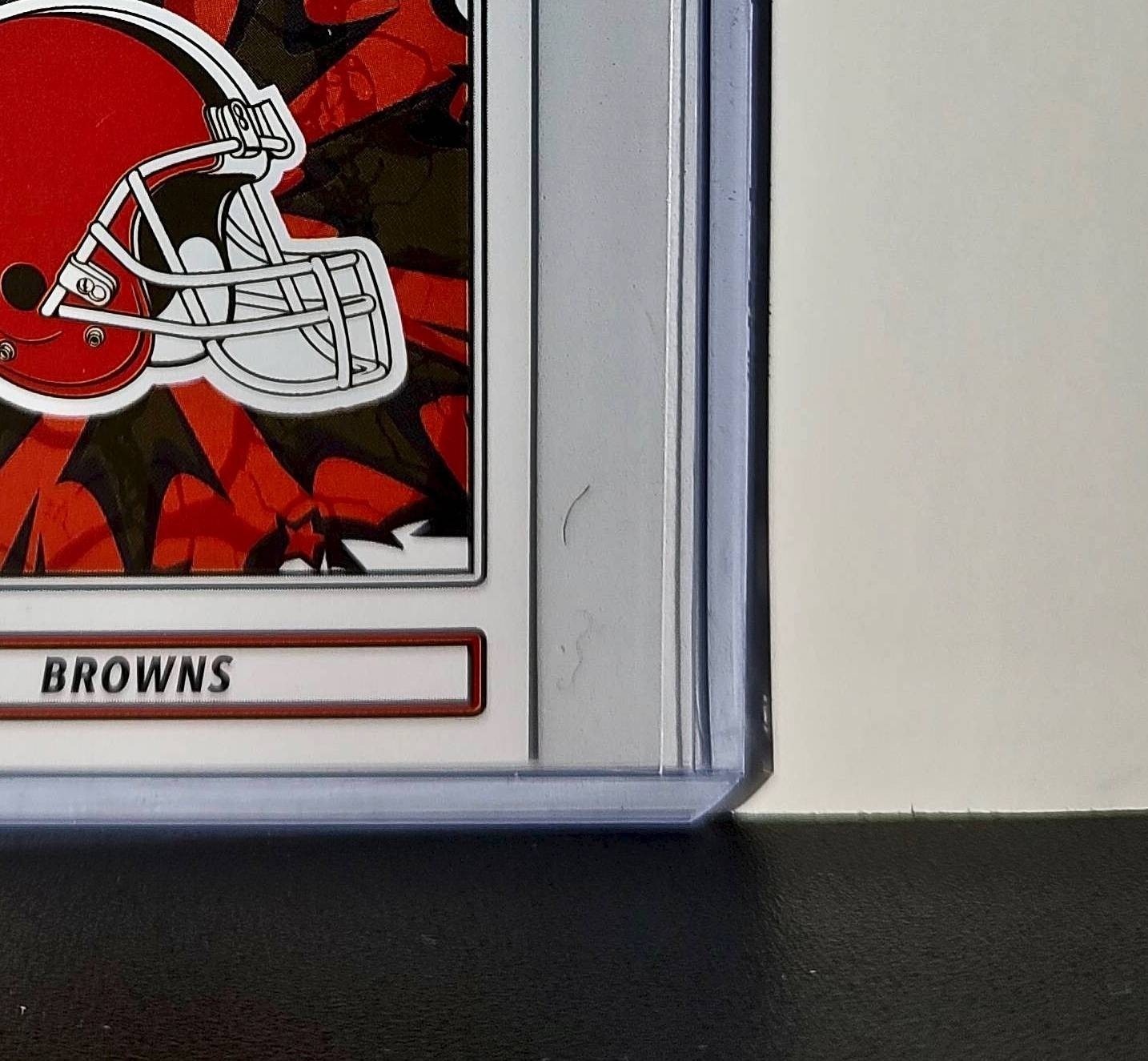 Cleveland Browns Logo 2025 Panini NFL #150 Sticker