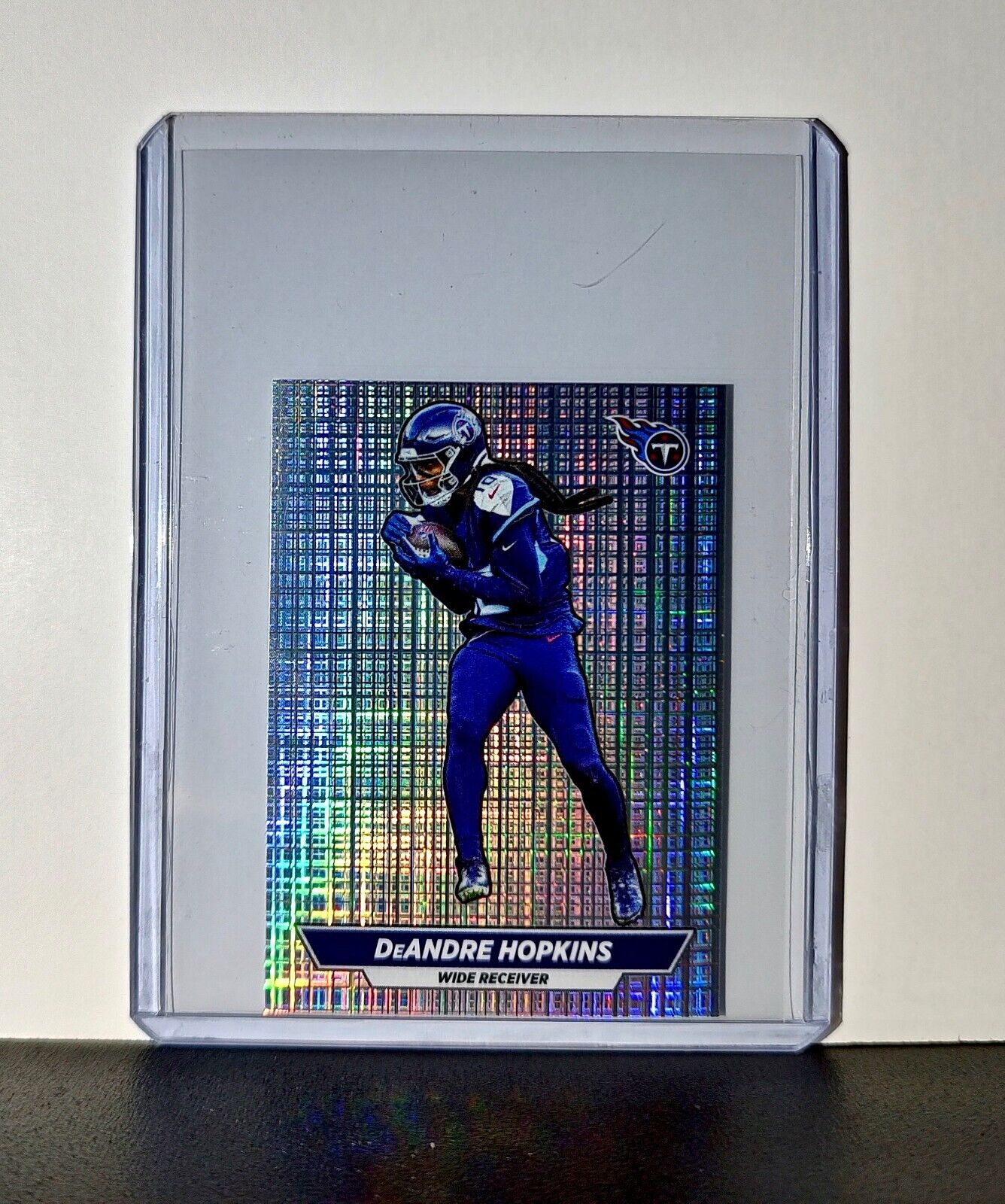 DeAndre Hopkins 2024 Panini NFL Sticker #218 Foil Tennessee Titans