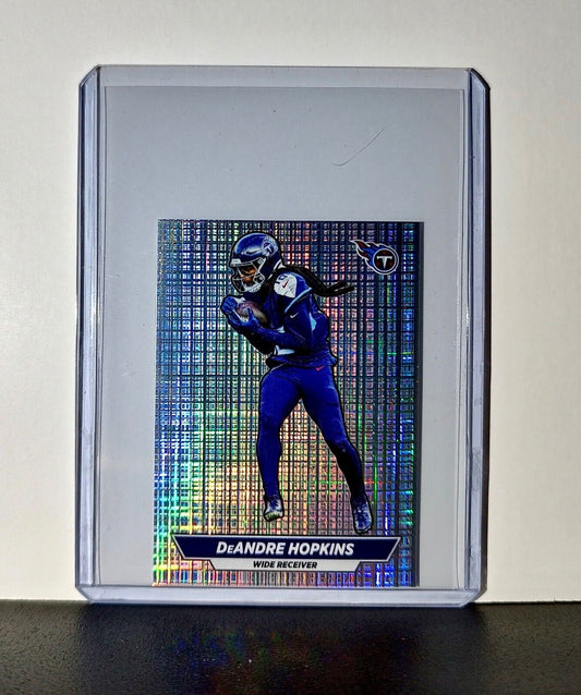 DeAndre Hopkins 2024 Panini NFL Sticker #218 Foil Tennessee Titans