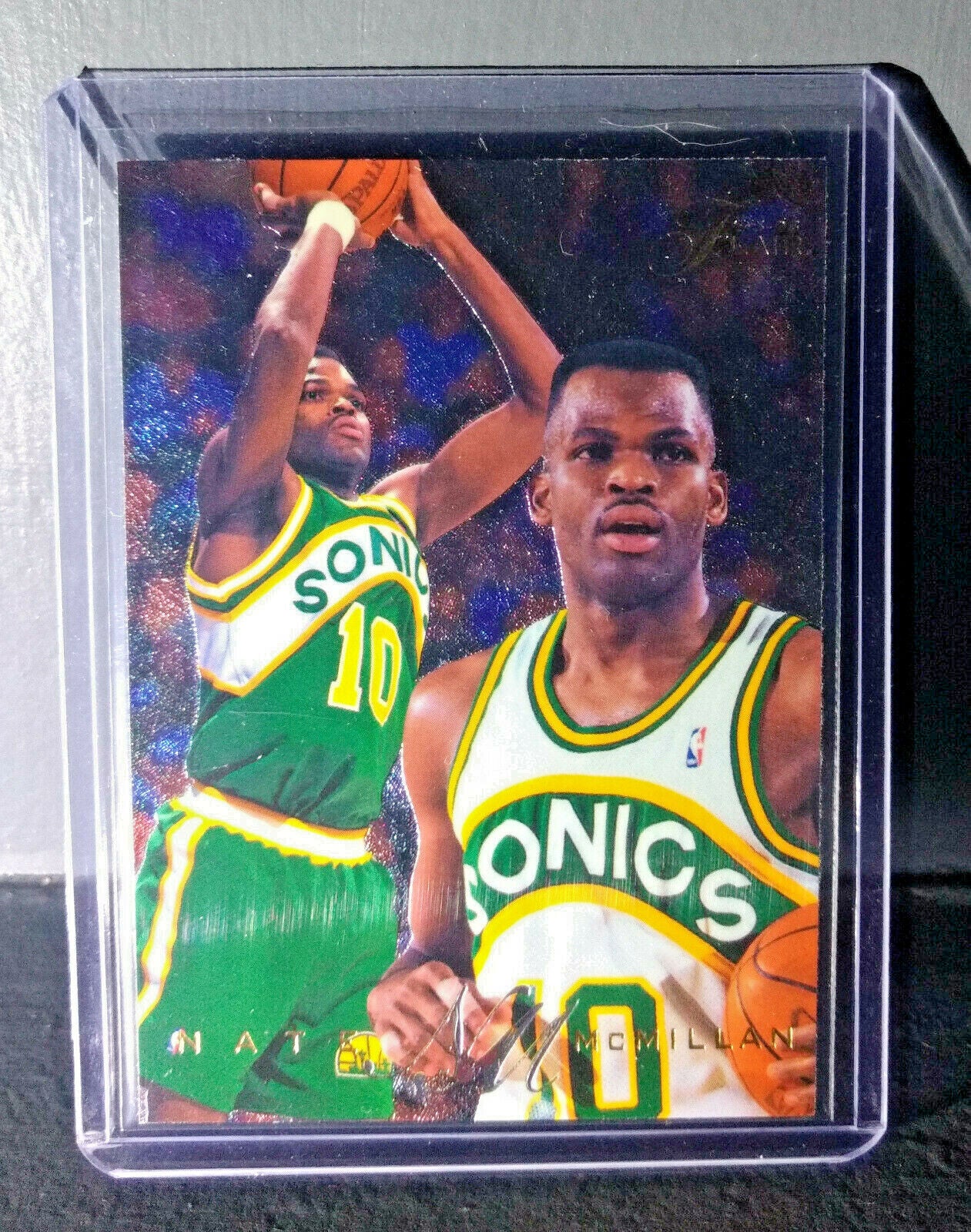 1995-96 Nate McMillan Flair #127 Basketball Card