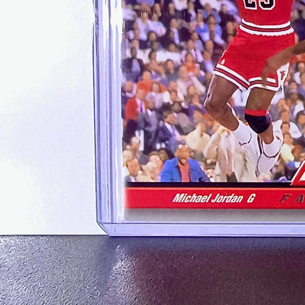Michael Jordan 1992-93 Upper Deck Game Faces #488 Basketball Card Chicago Bulls