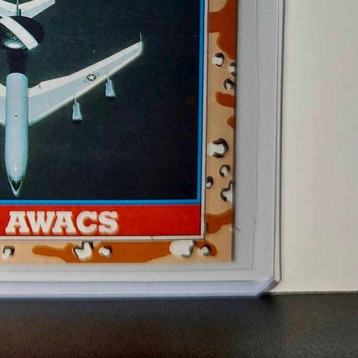 E-3 AWACS 1991 Topps Desert Storm #139 Card