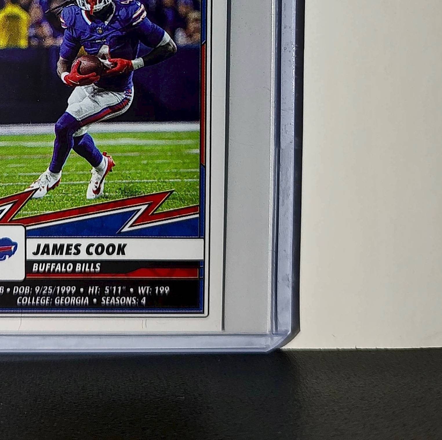 James Cook 2025 Panini NFL #41 Sticker Buffalo Bills