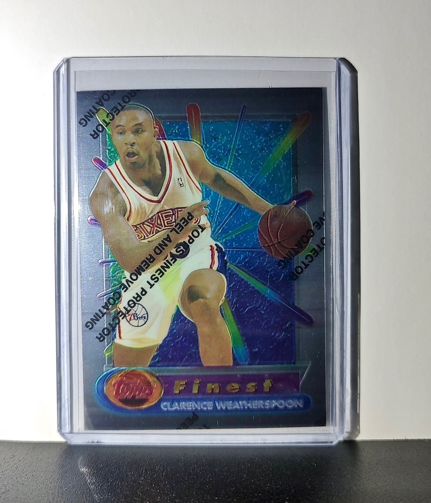 Clarence Weatherspoon 1994-95 Topps Finest #215 Card