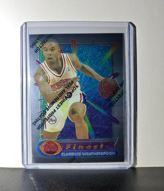 Clarence Weatherspoon 1994-95 Topps Finest #215 Card