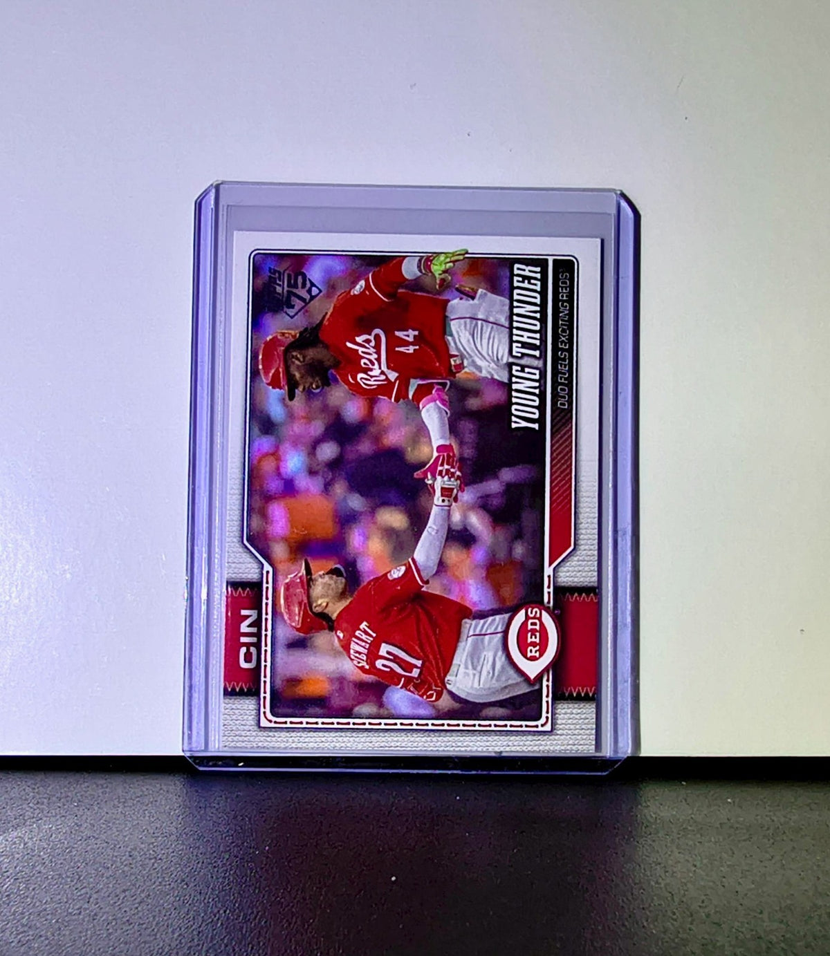 Elly De La Cruz Sal Stewart 2026 Topps Update MLB #US337 Card Cincinnati Reds